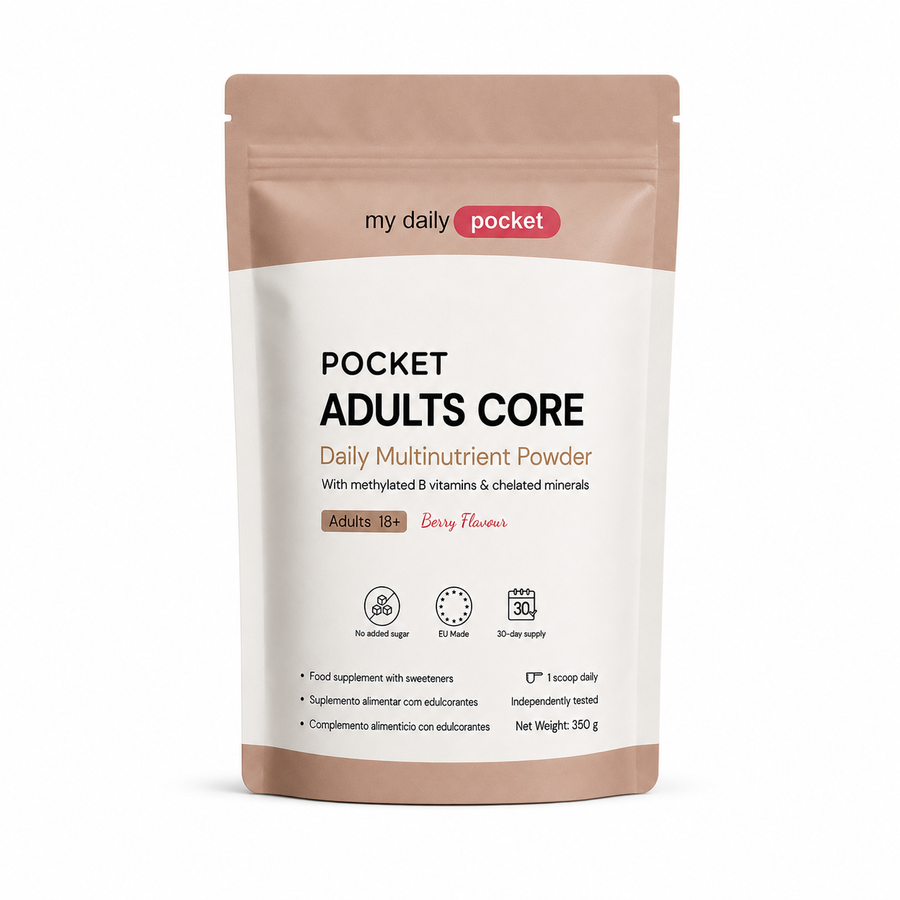 Pocket ADULTS CORE | 30 Daily Scoops | Subscribe & Save 15%