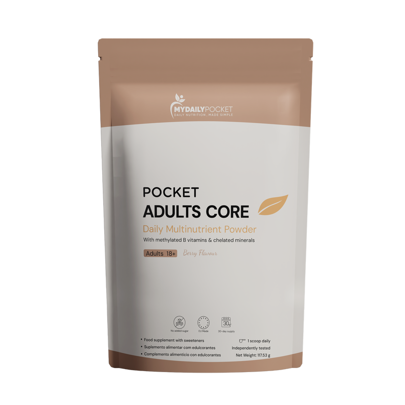 Pocket ADULTS CORE | 30 Daily Scoops | Subscribe & Save 15%