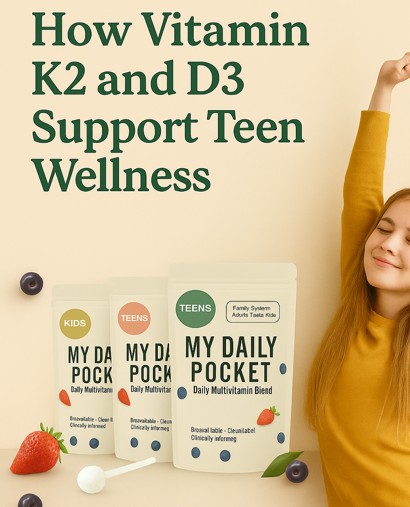 Pocket TEENS CORE | 1 Pouch | 30 Daily Scoops