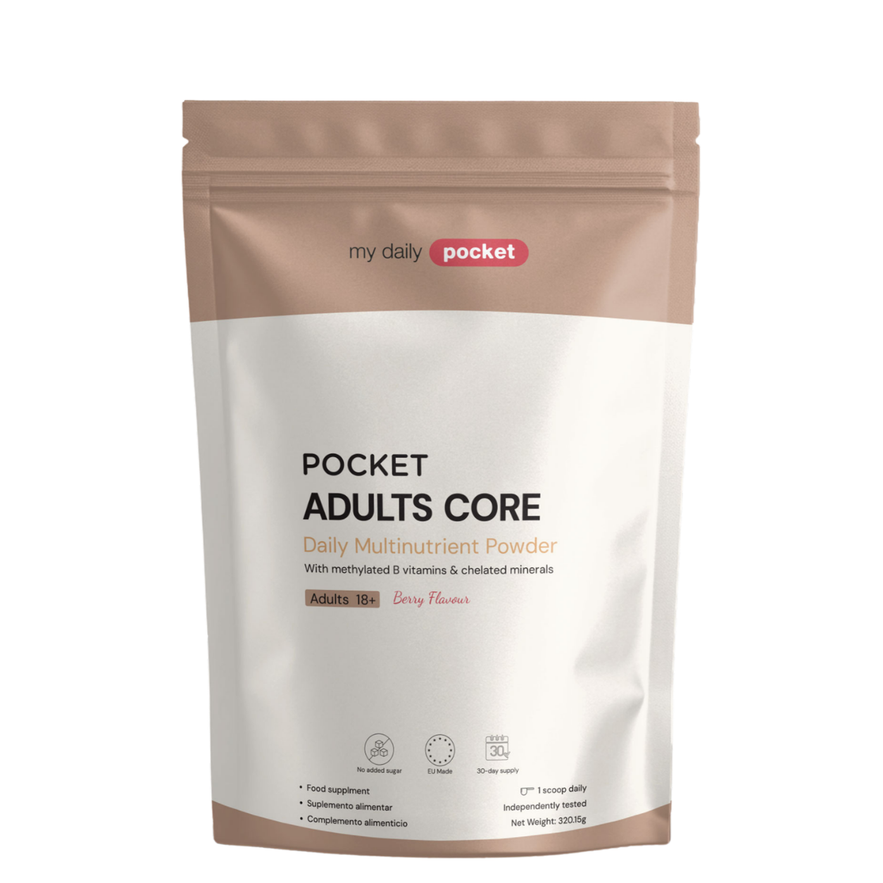 Pocket ADULTS CORE | 30 Daily Scoops | Subscribe & Save 15%