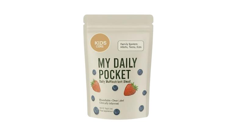 Pocket KIDS CORE | 1 Pouch | 30 Daily Scoops