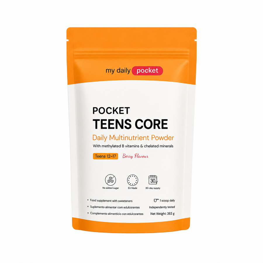 Pocket TEENS CORE | 30 Daily Scoops | Subscribe & Save 15%