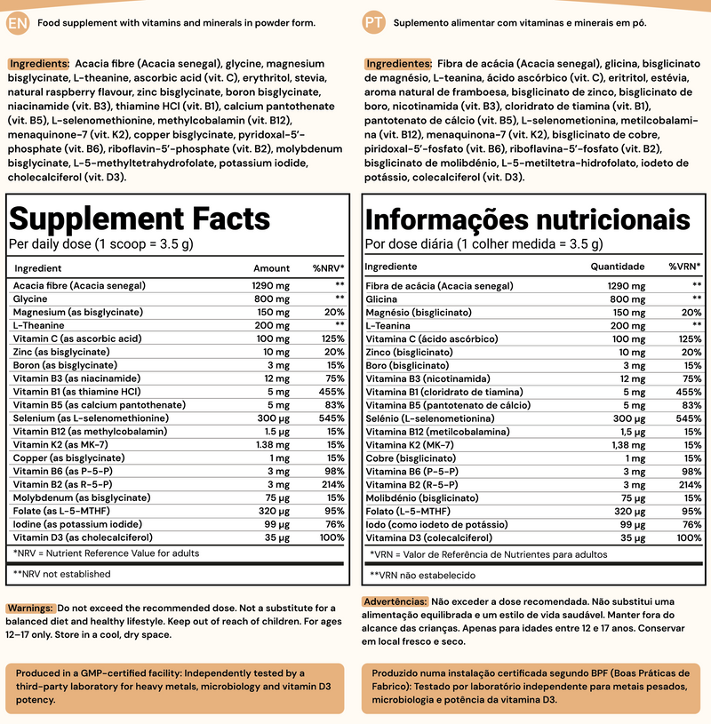 Pocket TEENS CORE | 30 Daily Scoops | Subscribe & Save 15%