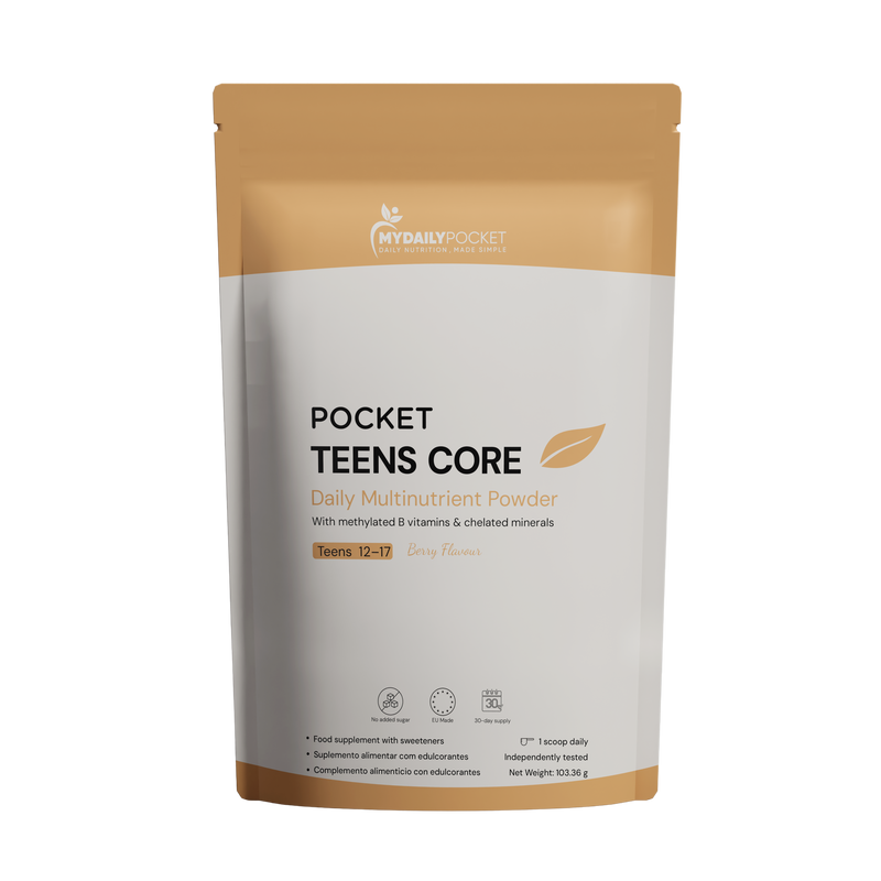 Pocket TEENS CORE | 30 Daily Scoops | Subscribe & Save 15%