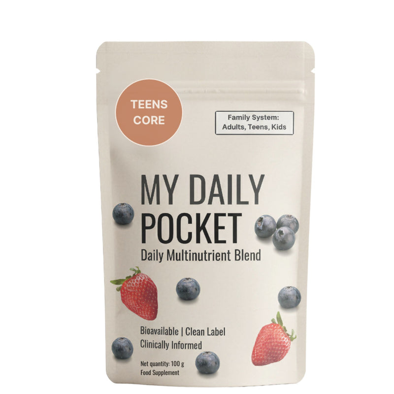Pocket TEENS CORE | 1 Pouch | 30 Daily Scoops | Subscribe & Save 25%