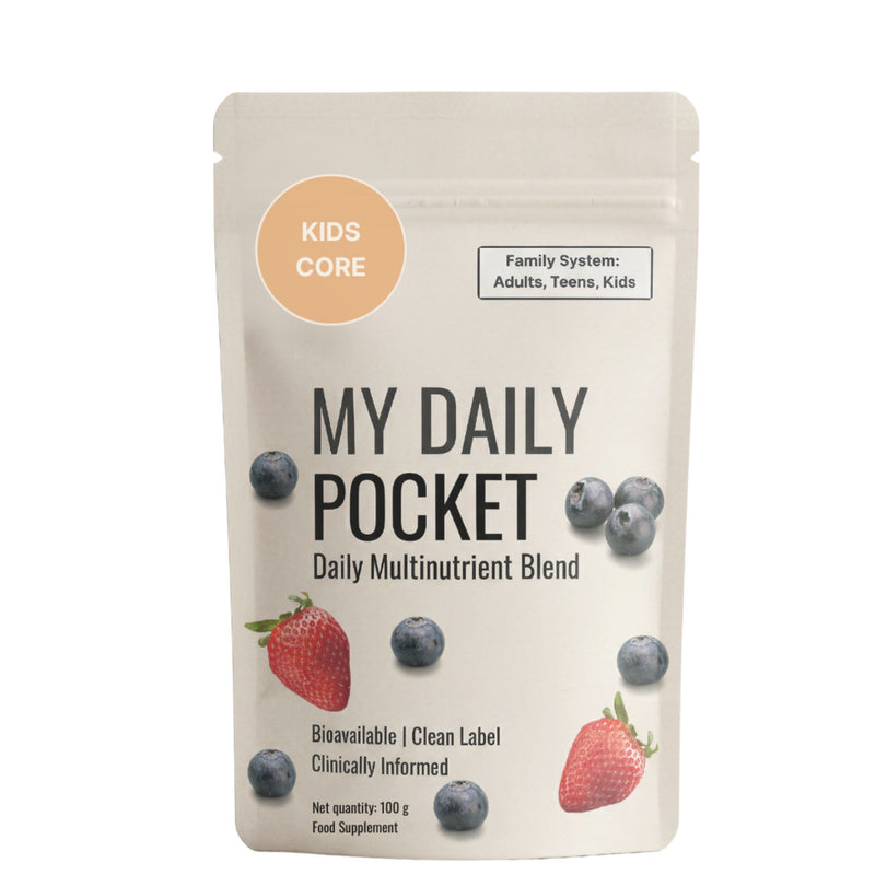 Pocket KIDS CORE | 1 Pouch | 30 Daily Scoops | Subscribe & Save 25%